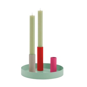 Colour Focus Pink: Luna Mini Magnetic Candle Holder