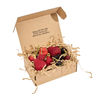 Gifts Under 51: Box of Mixed Berries Beeswax Candles