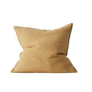 Colour Focus Yellow: Como Cushion Amber 60x60cm