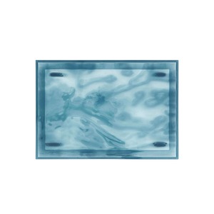 Kartell: Dune Tray Small Blue