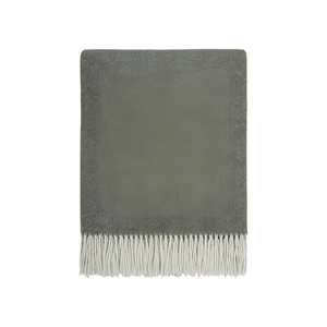 Throws: Mosman Olive Wool Throw