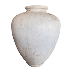 Original Pots: White Wash Indoor & Outdoor Rim Pot