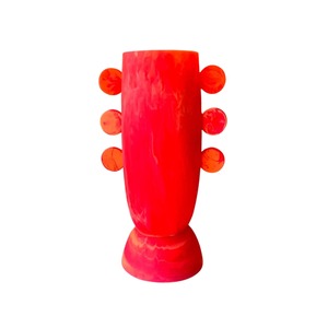 Sculptural Resin Holder – Flamingo