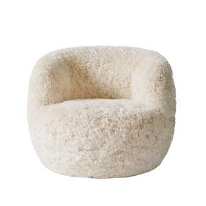 Sheepskin Swivel Chair - Honey