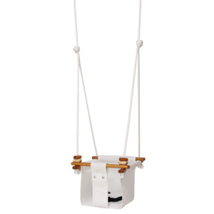 Solvej | Baby & Toddler Swing - Merino White