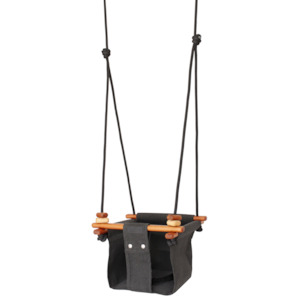 Solvej | Baby & Toddler Swing - Slate Grey