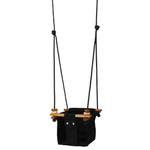Solvej | Baby & Toddler Swing - Coral Black