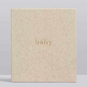 Record Books Journals: Write to Me | Baby. Your First Five Years Journal - Oatmeal