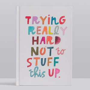 Record Books Journals: Write to Me | Lined Journal - Trying