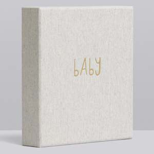 Write to Me | Baby. The First Year - Grey