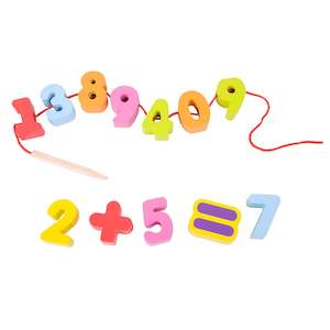 Classic World | Threading Beads - Numbers