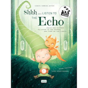 Sound Books: Sassi | Shhh... Listen to the Echo - Sound & Light Book