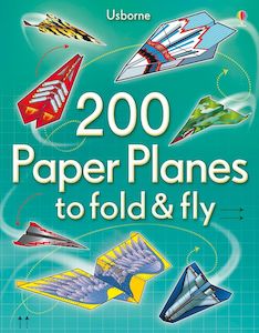 Activity Books: Usborne Books | 200 Paper Planes to Fold & Fly