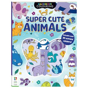 Stickers: Hinkler | Kaleidoscope Colouring Scented Stickers Super Cute Animals