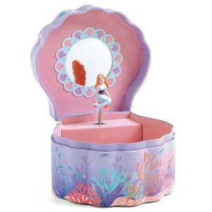 Money Jewellery Boxes: Djeco | Musical Jewellery Box - Enchanted Mermaid