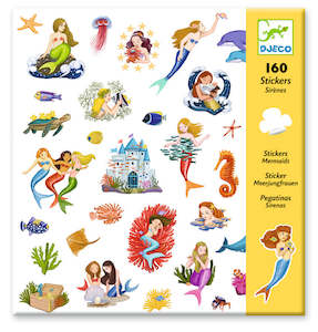 Stickers: Djeco | Stickers - Mermaids