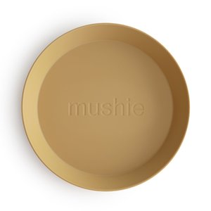 Mushie | Round Plate - 2pk