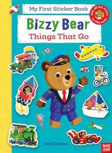 Stickers: Bizzy Bear: My First Sticker Book - Things That Go
