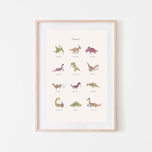 Mushie | Dinosaurs Poster