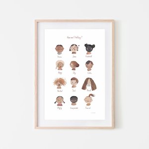 Mushie | Feelings Poster