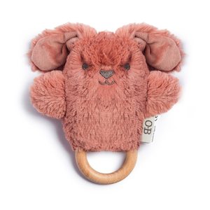 O.B Design | Rattle & Teething Ring - Bella Bunny