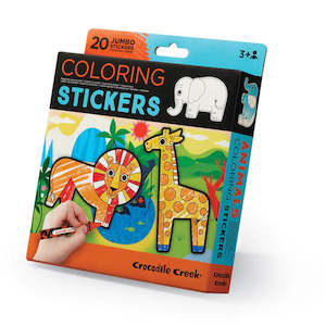 Crocodile Creek | Colouring Stickers - Animals