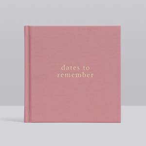 Record Books Journals: *GARAGE SALE* Write to Me | Dates to Remember Journal