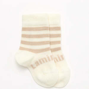 Lamington | Merino Baby Socks - Squirrel