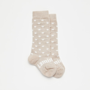 Winter Essentials: Lamington | Merino Baby Socks - Truffle
