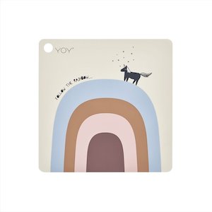 Placemats: OYOY | Placemat - Rainbow