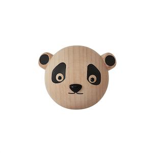 Oyoy: OYOY | Wooden Mini Hook - Panda
