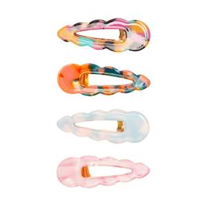 Mimi & Lula | Bright Scallop Acetate Clips
