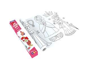 mierEdu | Giant Colouring Scroll - Princess
