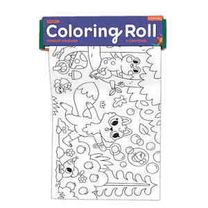 Mud Puppy | Mini Colouring Roll - Forest Friends