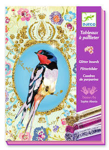Djeco | Glitter Boards - Birds