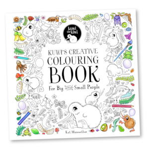 Kuwi's Creative Colouring Book