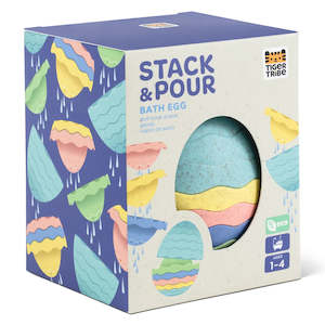 Tiger Tribe: Tiger Tribe | Stack & Pour - Eco Bath Egg
