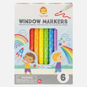 Tiger Tribe | Window Markers - 6pk