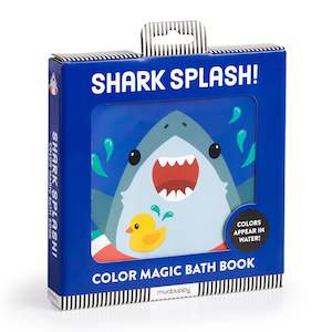 Mud Puppy | Magic Colour Bath Book - Shark Splash