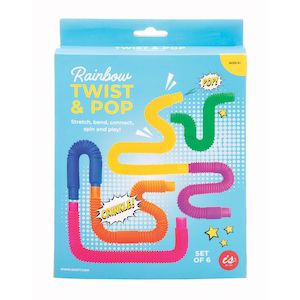 Stocking Fillers Over 3 Years: is Gifts | Rainbow Twist Pop Tubes
