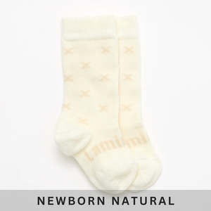 Winter Essentials: Lamington | Merino Baby Socks - Owl