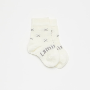 Winter Essentials: Lamington | Merino Baby Socks - Fox