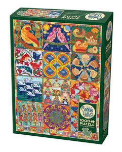 Christmas Books: Cobble Hill | 1000pc Puzzle - Twelve Days of Christmas