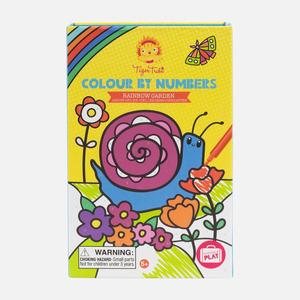 Colouring Sets: Tiger Tribe | Colour by Numbers - Rainbow Garden
