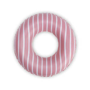 Swim Essentials | Inflatable Swim Ring - Boldlines Red, 55cm