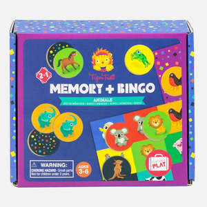 Tiger Tribe: Tiger Tribe | Memory + Bingo - Animals