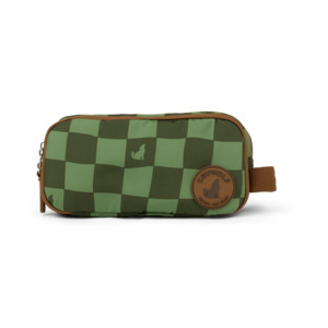 Crywolf | Fable Pencil Case - Green Check