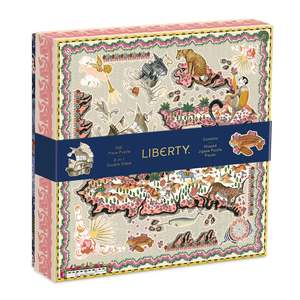 Gift Inspiration For Her: Galison | Liberty London Maxine 500pc Double Sided Puzzle