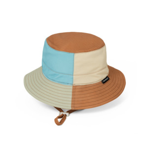 Hats: Crywolf | Swim Bucket Hat - Ocean Colourblock