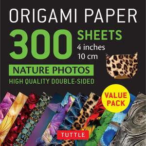 Origami: Tuttle | Origami Paper - 300 sheets Nature Photos
